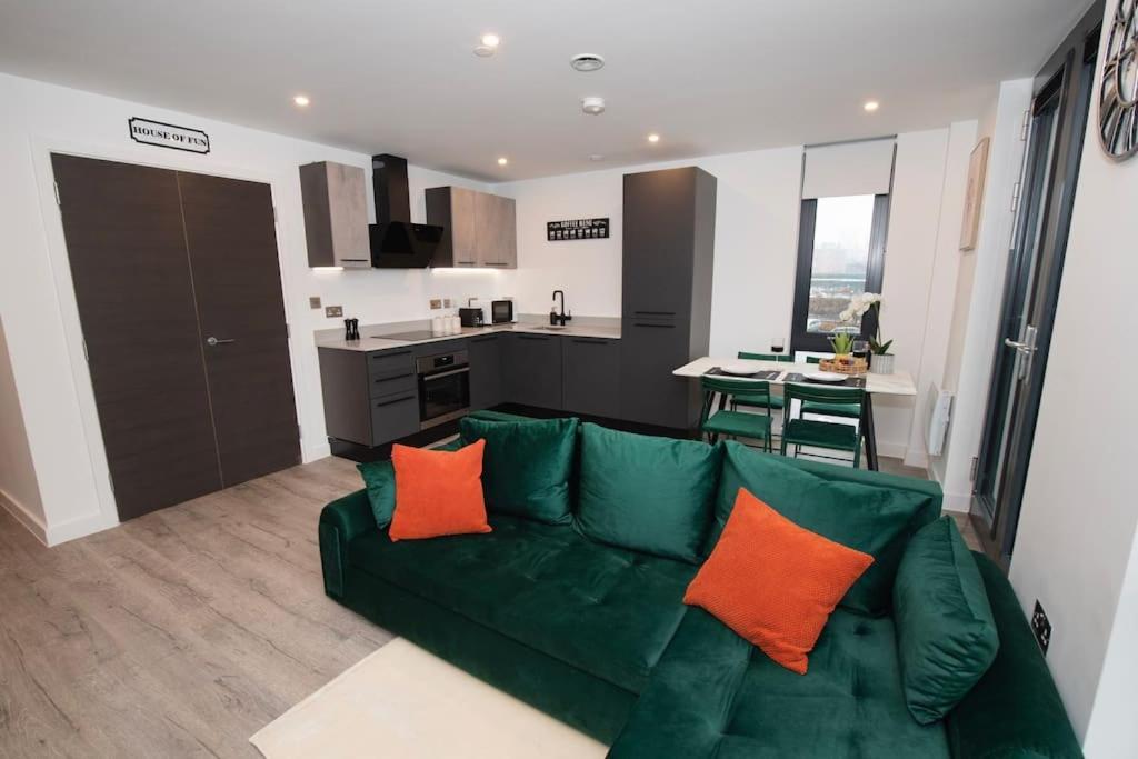 Deluxe 2 Bed York Flat With Gym Sleeps 6 Exterior foto
