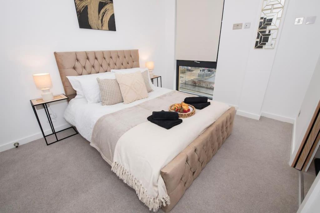 Deluxe 2 Bed York Flat With Gym Sleeps 6 Exterior foto