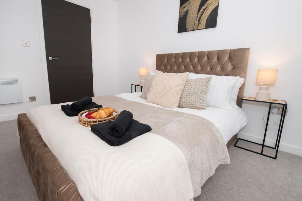 Deluxe 2 Bed York Flat With Gym Sleeps 6 Exterior foto